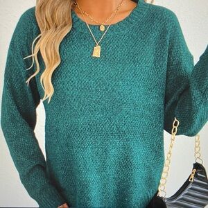Women's Teal Sweater